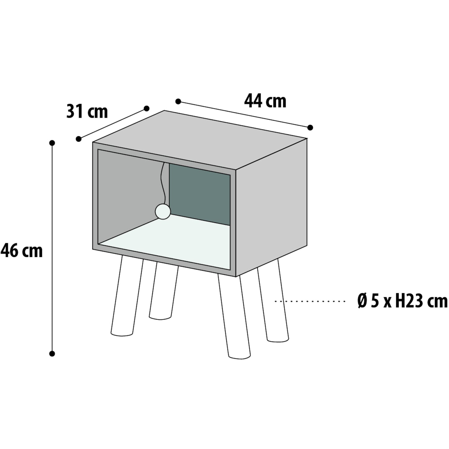 Кошачий домик SCANDI CUBE