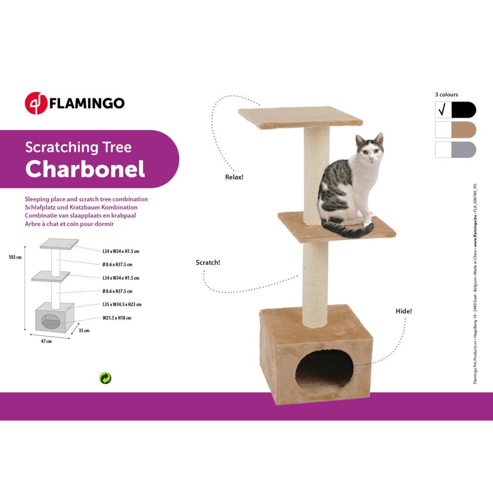 Когтеточка Charbonel, черная/кремовая