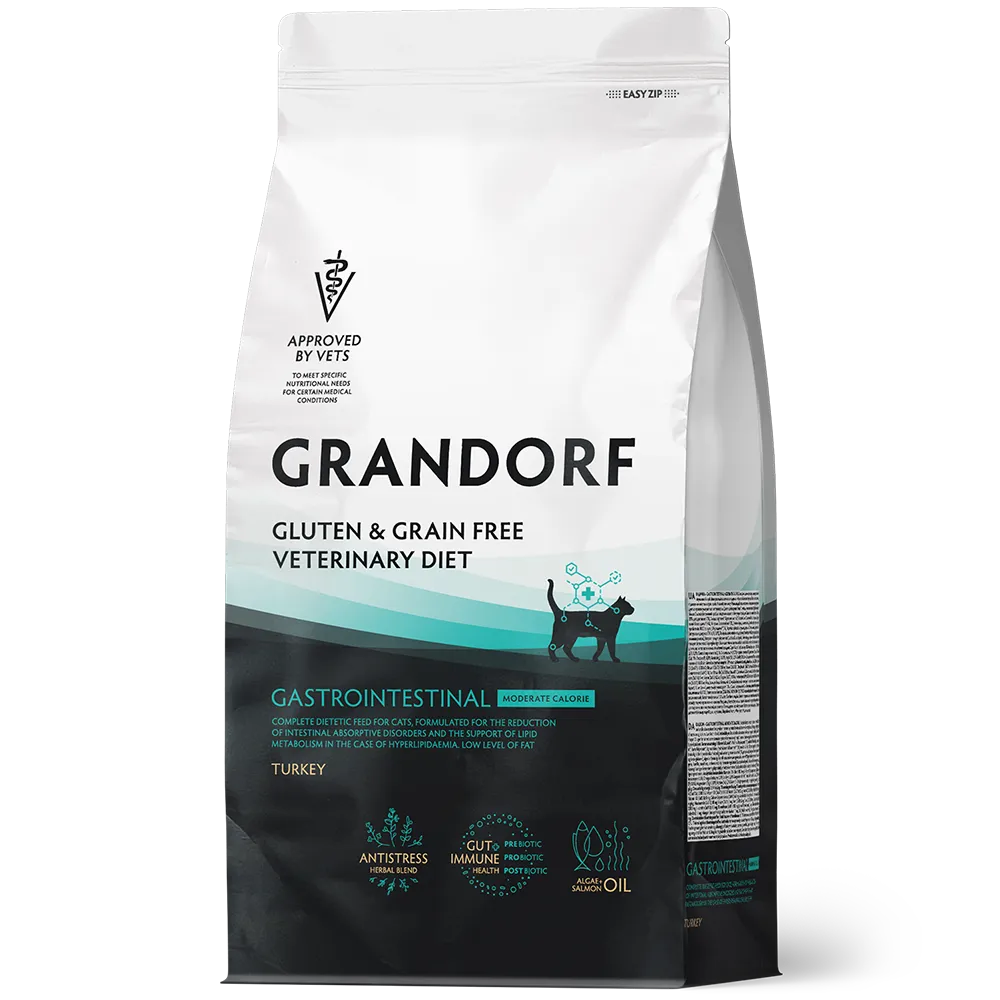 GRANDORF CAT GASTROINTESTINAL MODERATE CALORIE