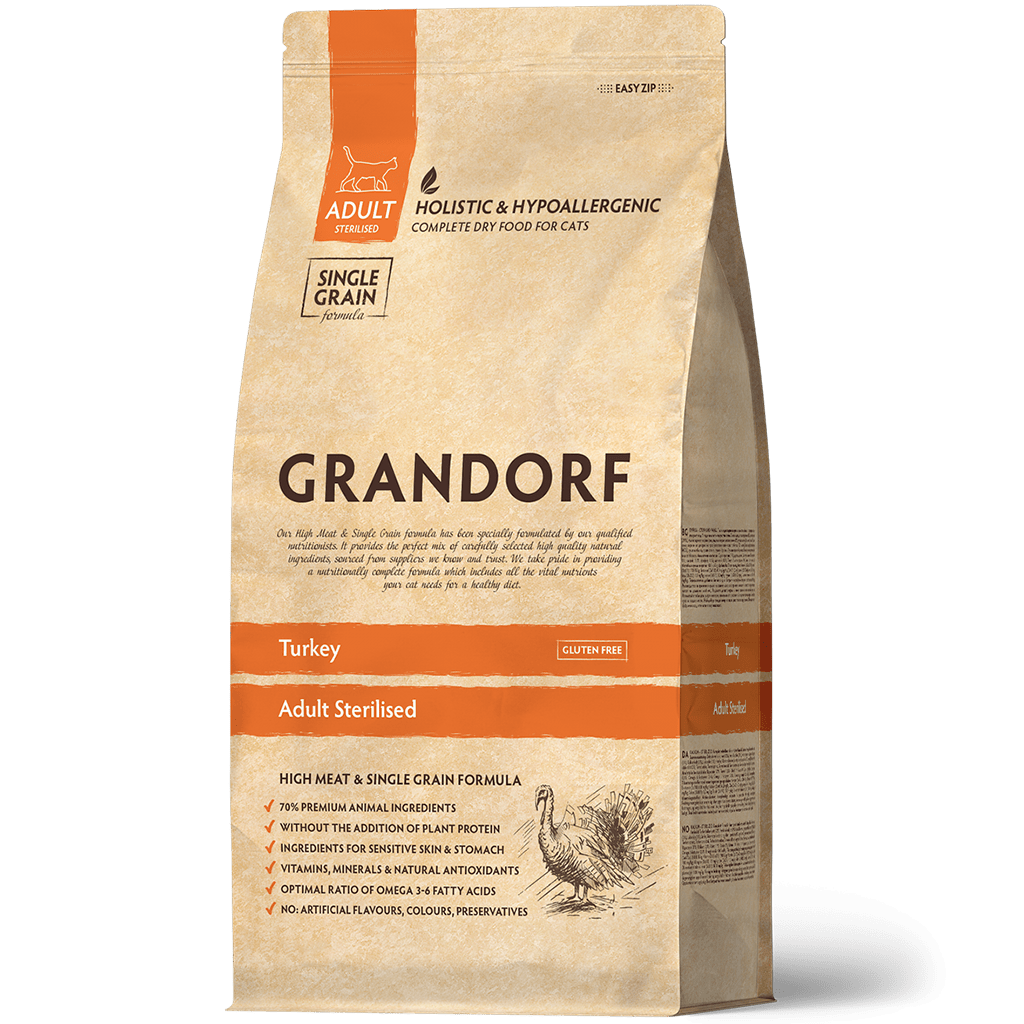 GRANDORF Cat Turkey Adult Sterilised