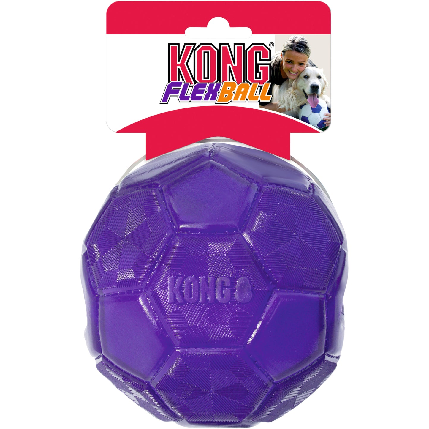 KONG® Toy Flexball, фиолетовый