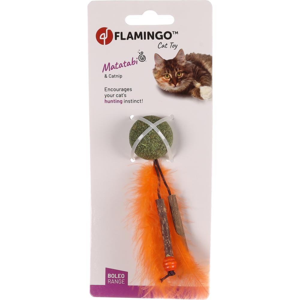 Мяч Boleo для кошек с кошачьей мятой и мататаби