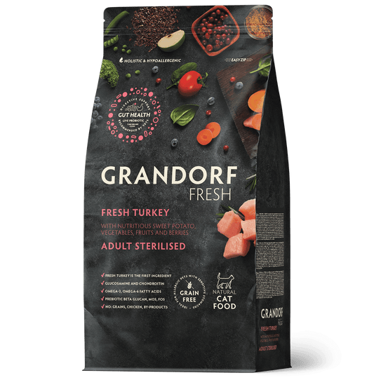 Grandorf Fresh Turkey Adult Cat Sterilised