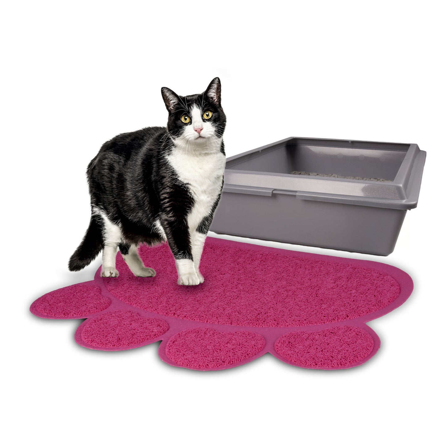 Коврик для кошачьего туалета PITOU FUCHSIA 45x60 cm