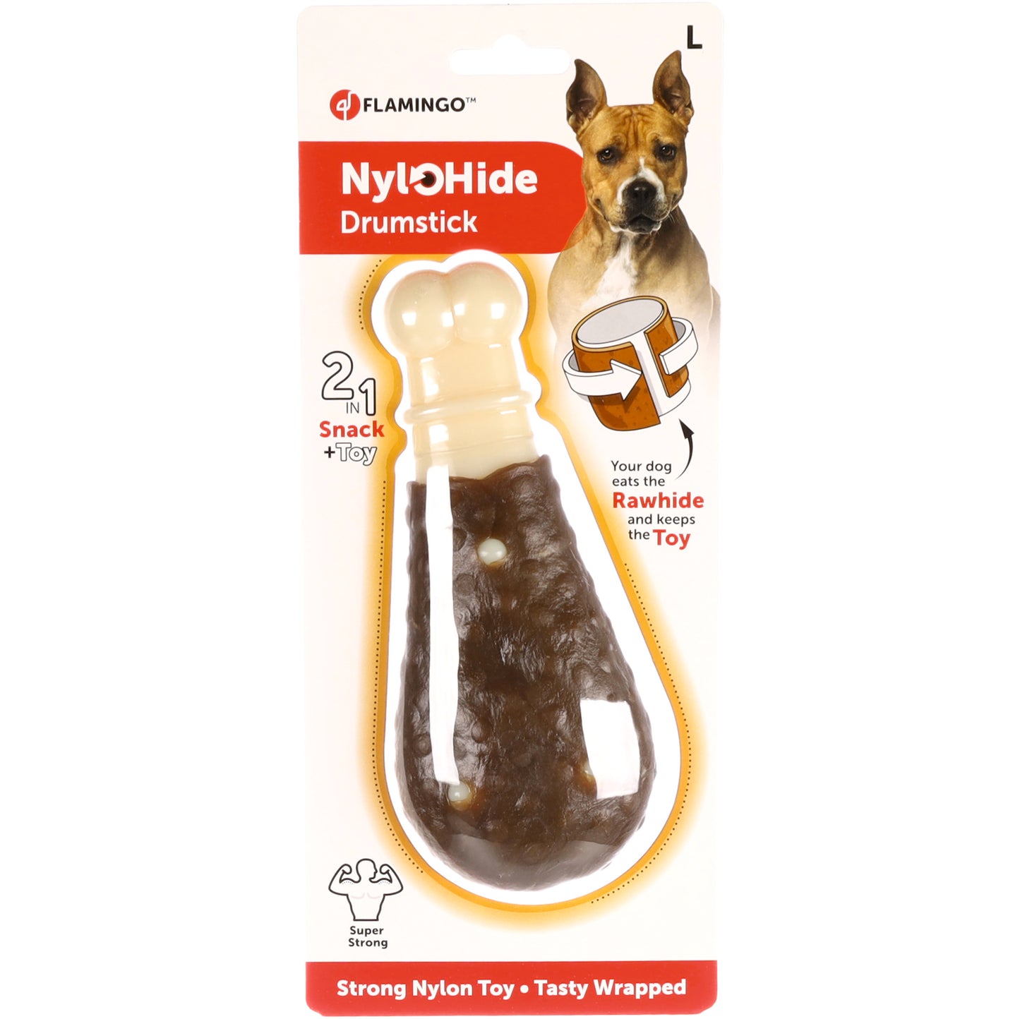 Nyl'O Hide Drumstick с кожей буйвола со вкусом курицы