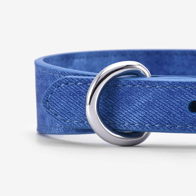 Collar of Sweden Ошейник Blue Denim (Узкий)