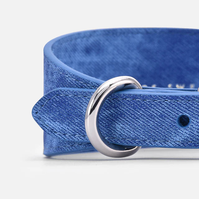 Collar of Sweden Ошейник Blue Denim (Широкий)