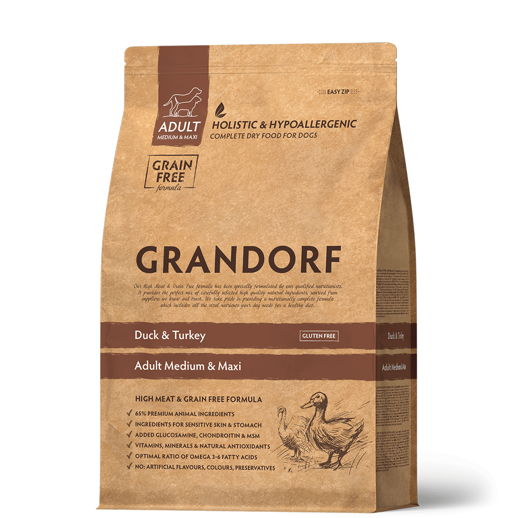 GRANDORF Duck&Turkey Adult Medium&Maxi