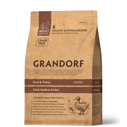 GRANDORF Duck&Turkey Adult Medium&Maxi