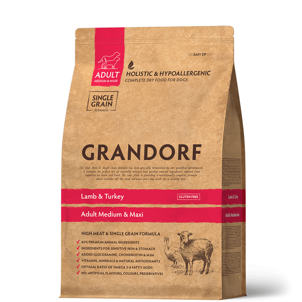 GRANDORF Lamb&Turkey Adult Medium&Maxi