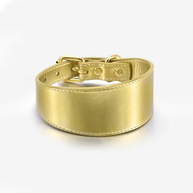 Collar of Sweden Ошейник Gold Metallic (Широкий)