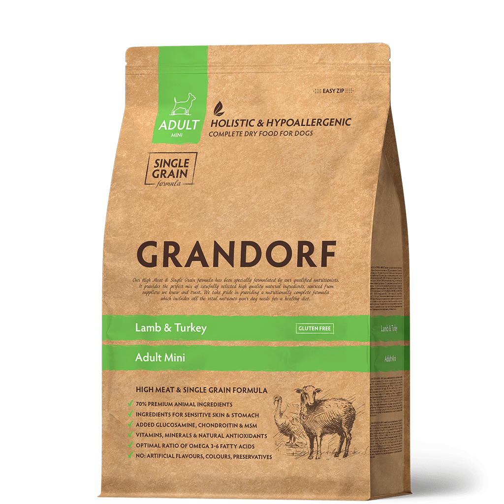 GRANDORF Lamb&Turkey Adult Mini