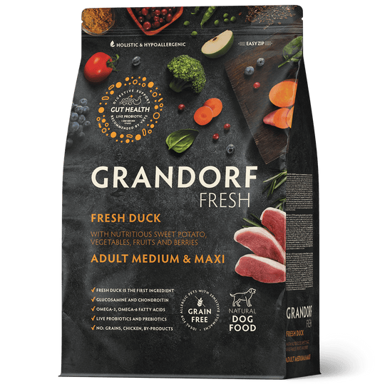 GRANDORF Fresh Duck Adult Medium&Maxi