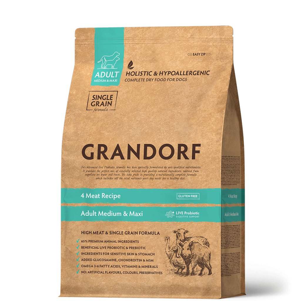 GRANDORF 4 Meat Adult Medium&Maxi