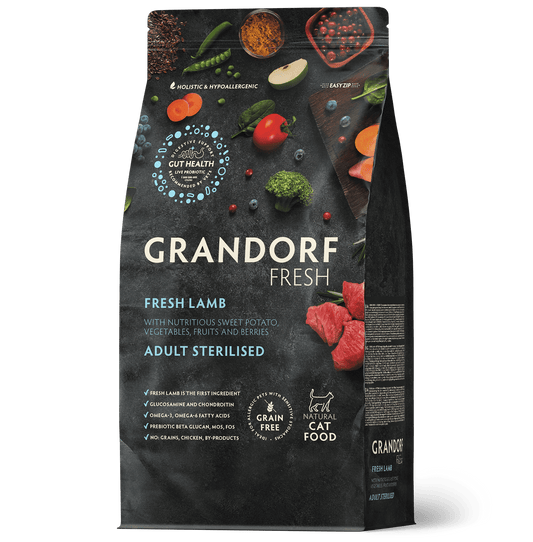 Grandorf Fresh Lamb Adult Cat Sterilised