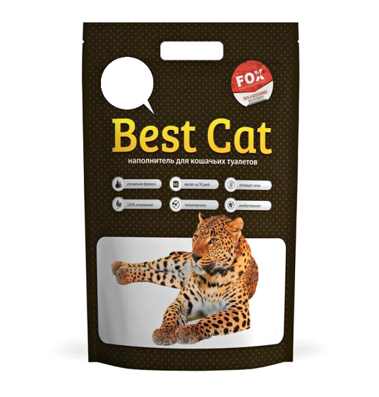 Силикагелевый наполнитель Best Cat White