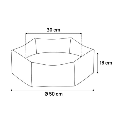 Спальное место PANAMA HEXAGONAL
