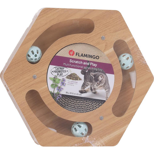 Игрушка-царапка Densi Hexagon