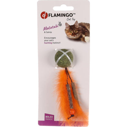 Мяч Boleo для кошек с кошачьей мятой и мататаби