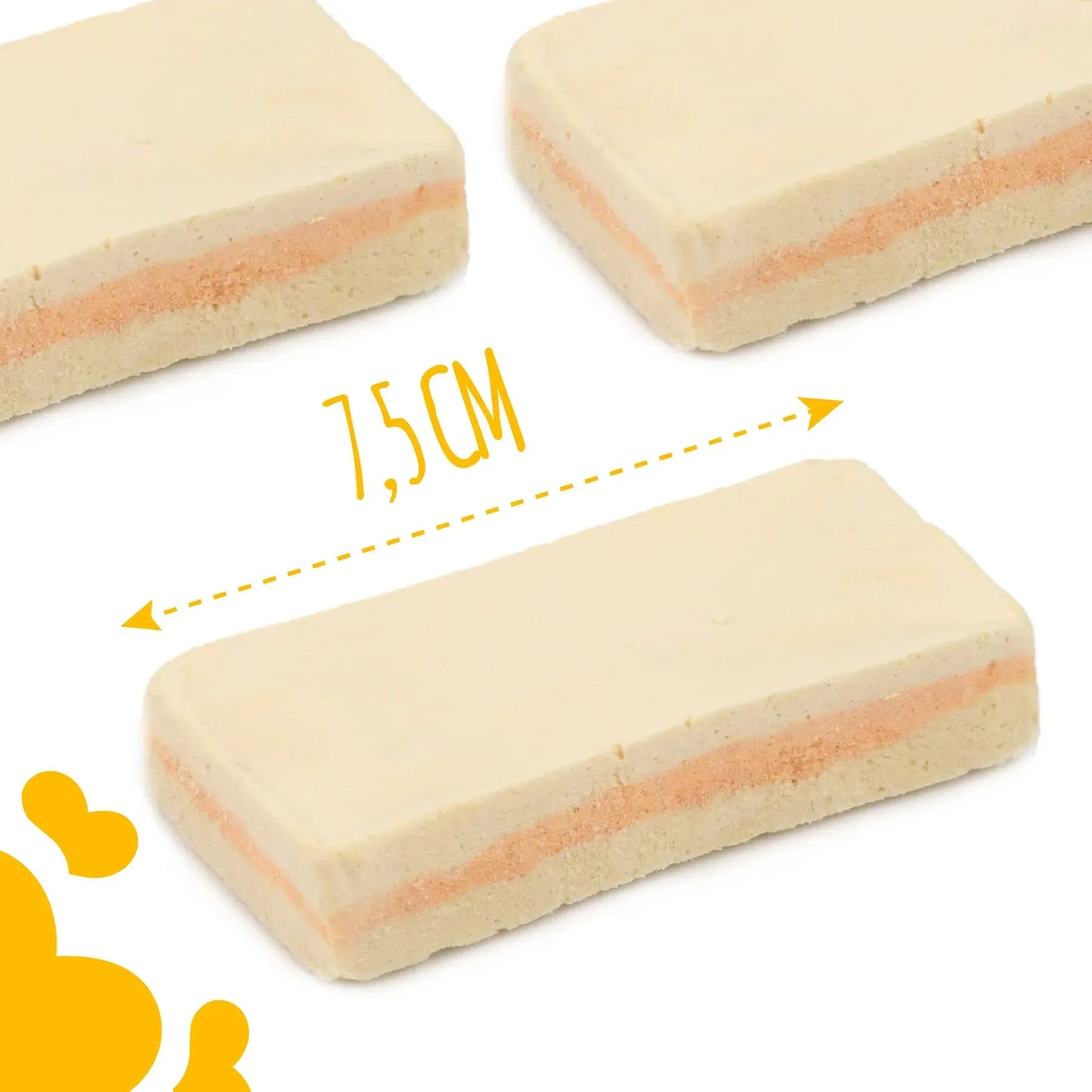Лакомство для собак Mavsy Чизкейк с яблоком, клюквой и манго, 50 г