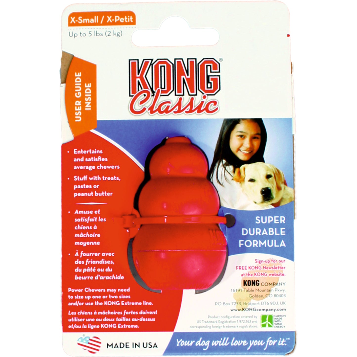 KONG® Classic Wobbler красный