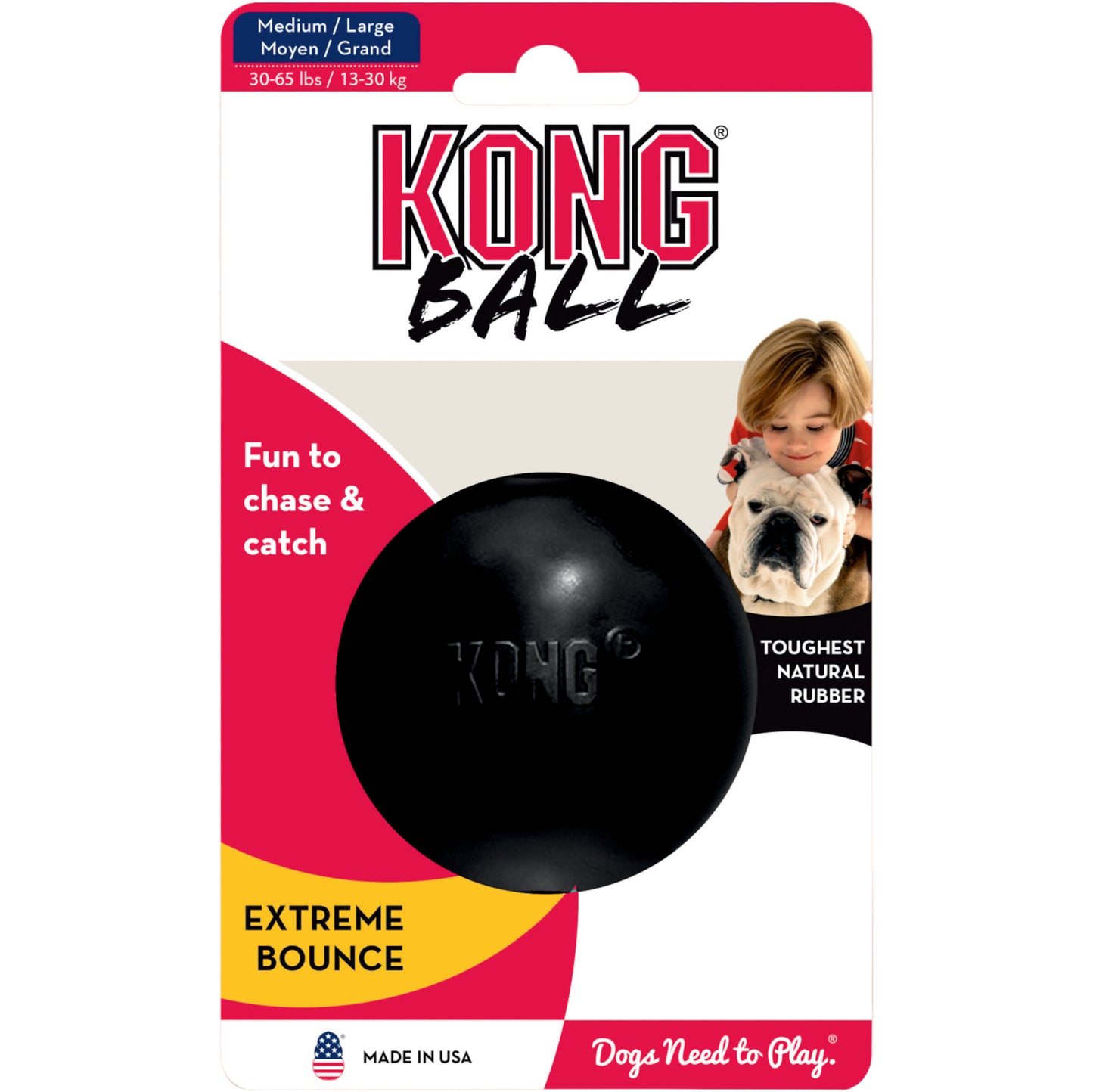 KONG® Extreme Ball черный