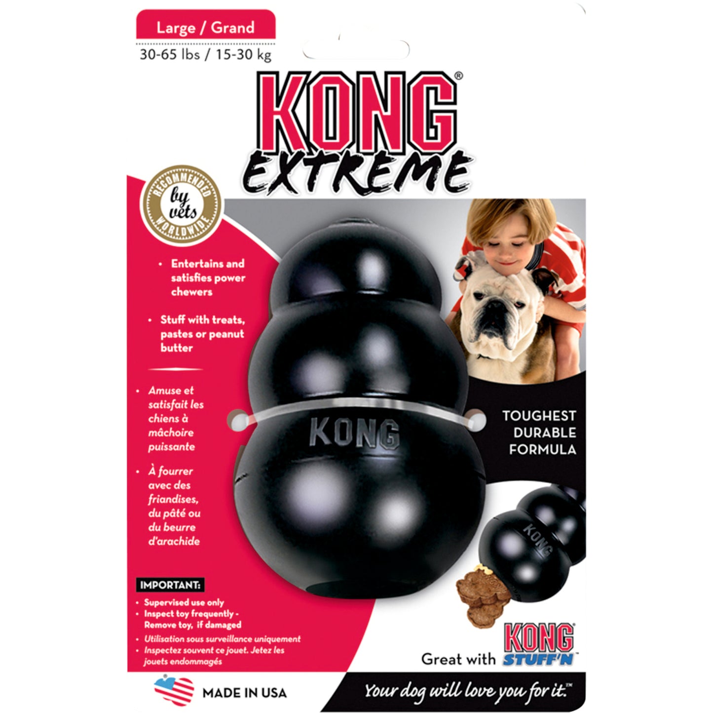 KONG® Extreme Wobbler черный
