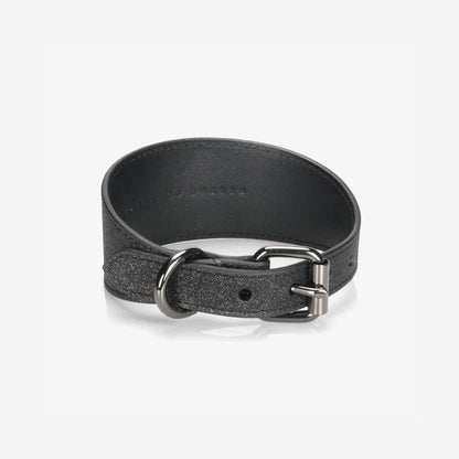 Collar of Sweden Ошейник Black Glitter (Широкий)
