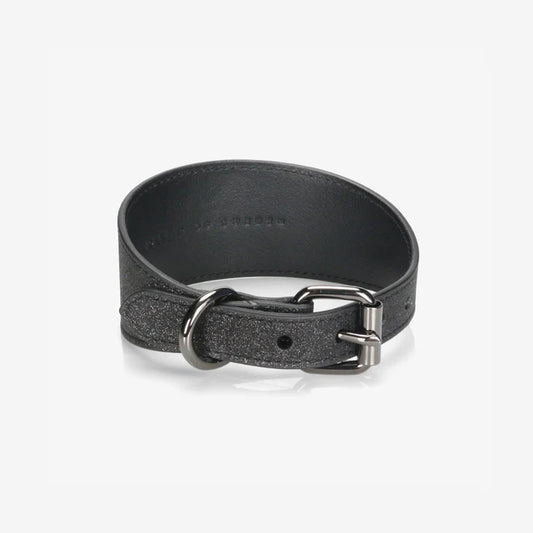 Collar of Sweden Ошейник Black Glitter (Широкий)