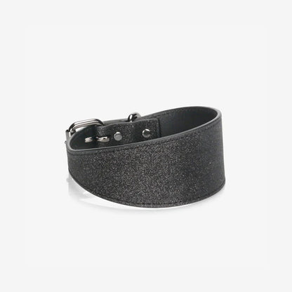 Collar of Sweden Ошейник Black Glitter (Широкий)
