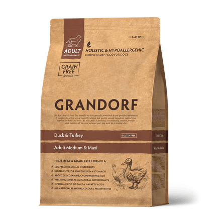 GRANDORF Duck&Turkey Adult Medium&Maxi