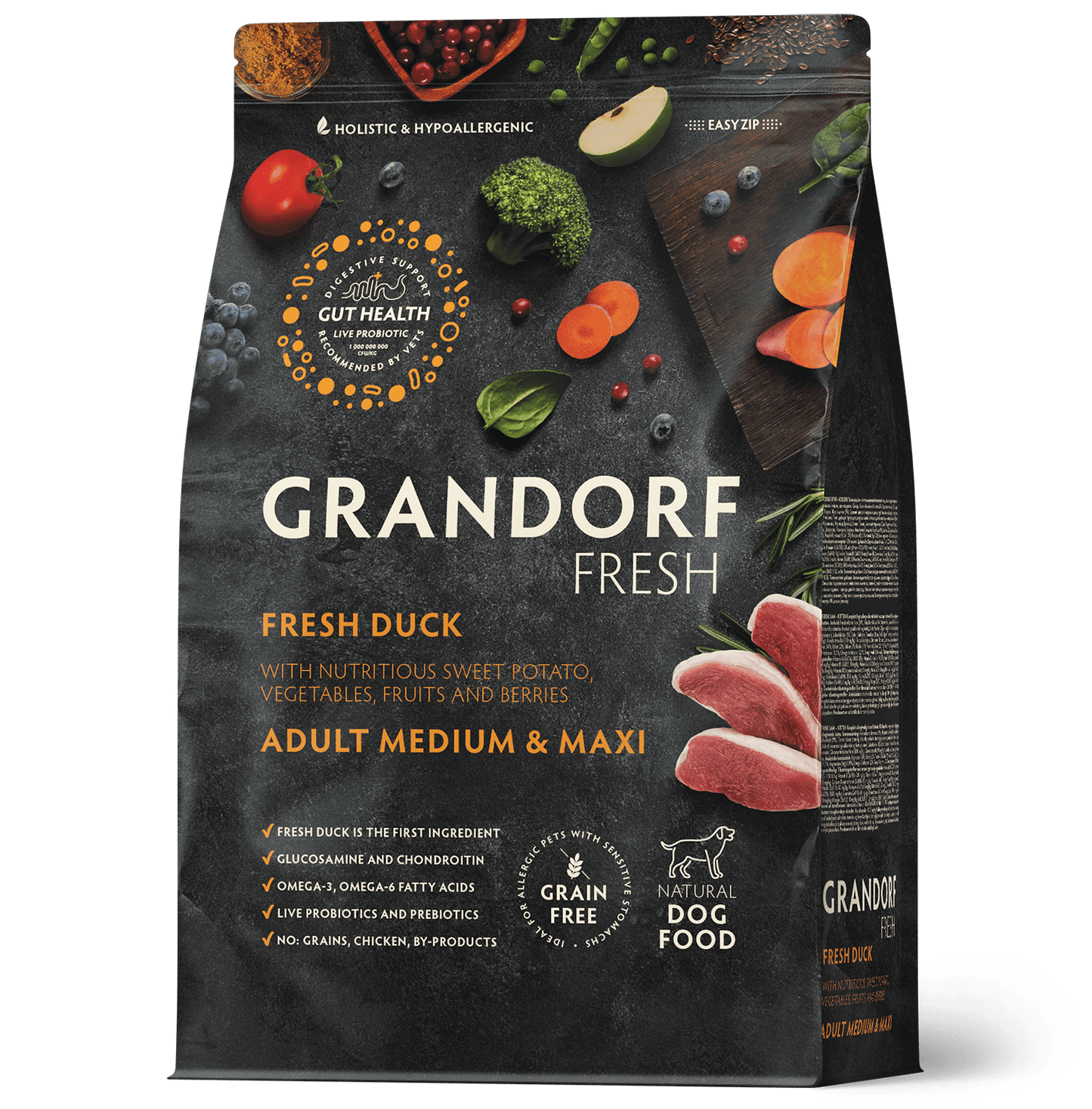 GRANDORF Fresh Duck Adult Medium&Maxi