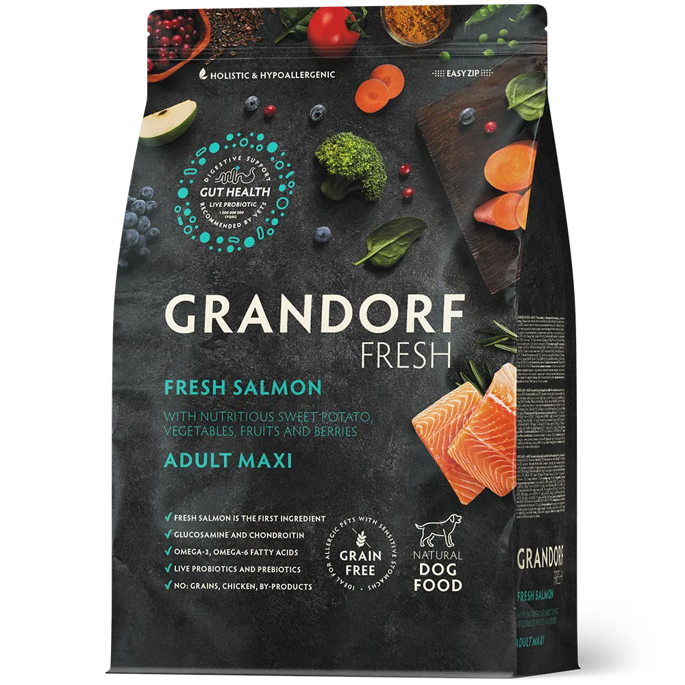 GRANDORF Fresh Salmon Adult Maxi