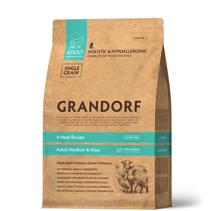GRANDORF 4 Meat Adult Medium&Maxi